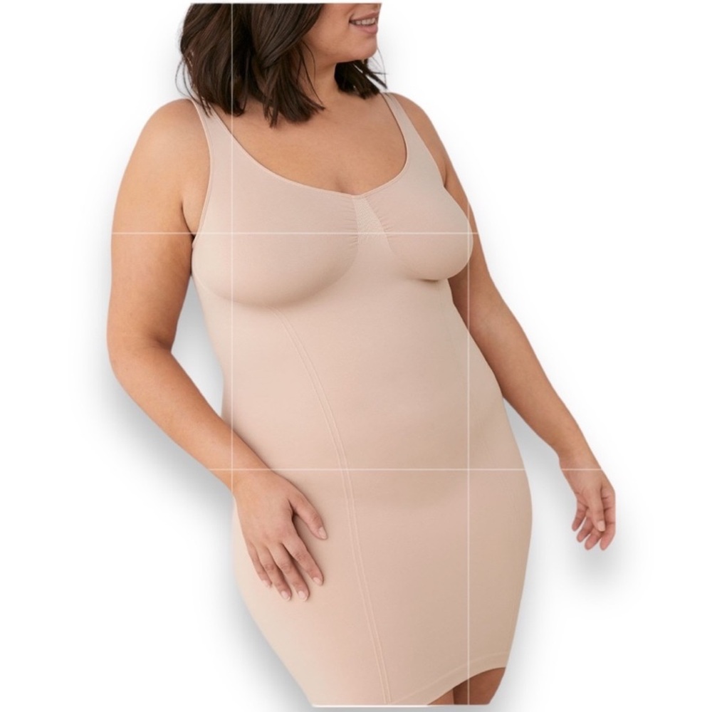 VOGLIO shape wear slip, nude 1X, NWOT, stretchy bodycon